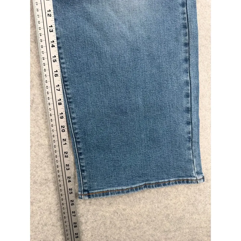 NWT Levi's Blue High-Rise Wide-Leg Jeans Size 28